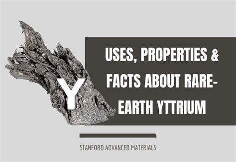  Yttrium: Ein seltener Erden-Star für Hochleistungslaser und energieeffiziente Beleuchtungssysteme!